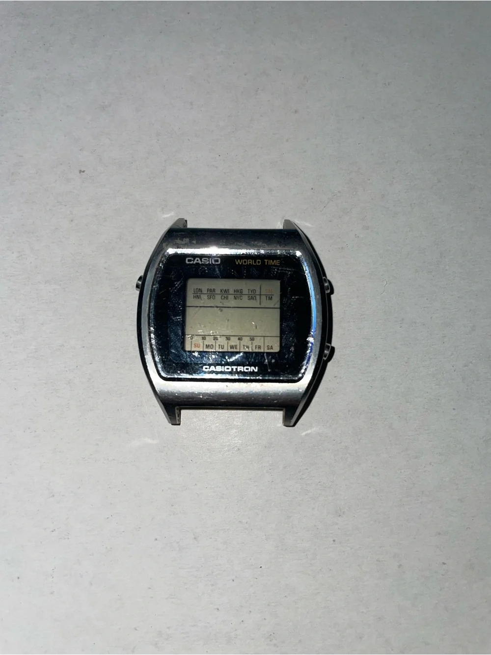 CASIO Casiotron Digital Wristwatch 29CS-11 Vintage Rare For Parts Only
